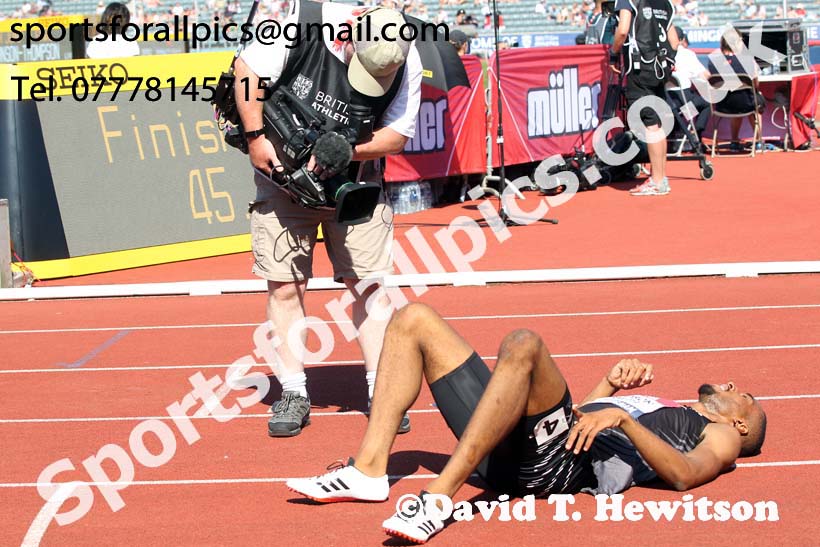 Mens 400 metres, 2019 Muller British Championships, Alexander Stadium, Birmingham. Photo: David T. Hewitson/Sports for All Pics